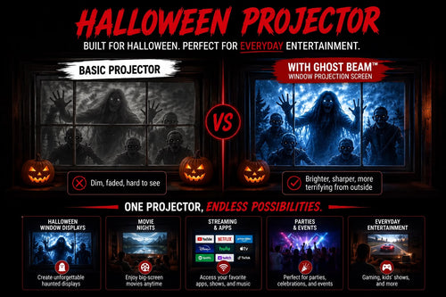 GHOST BEAM™ Halloween Window Projector