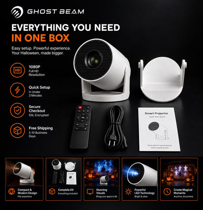 GHOST BEAM™ Halloween Window Projector